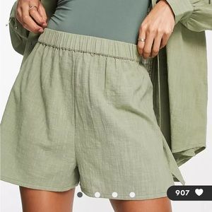 ASOS Shorts (part of a set) Khaki / 12 / L